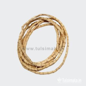 Three Round Tulsi  Kanthi Mala For Women & Men 2mm Bead