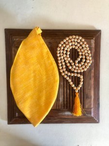 Neem Japa Mala 108+1 Beads  With Japa Bag