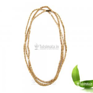 Three Round Tulsi Kanthi Mala 2mm