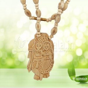 Tulsi Radha Krishna Locket Necklace, Know tulsi mala price online
