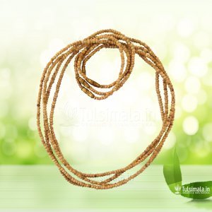 One Round Tulsi Kanthi Mala 1mm Beads 16 Inches Length