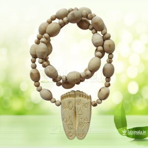 Shri Radha Charan Tulsi Locket Mala