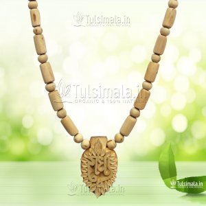 Shi Radha Leaf Locket Original Tulsi Mala