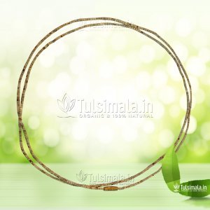 Regular Wear Two Round Original Tulsi Kanthi Mala 1mm Beads Size