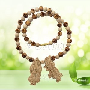 Iskcon Radha Krishna Original Tulsi Locket Mala