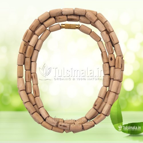 Big Beads 3 Round Original Tulsi Neck Mala 8mm