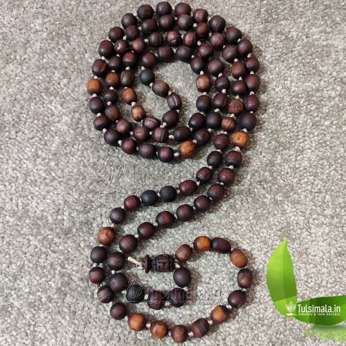 Beautiful Design Original Tulsi Japa Mala 108+1 Beads 16mm Bead