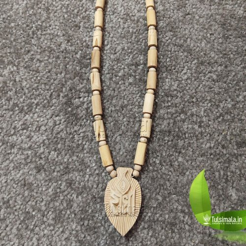 Shri Radha Beautiful Design Original Tulsi Beads Locket Mala