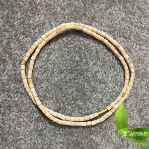 2 Round Neck Mala Barrel Beads 5mm Size 34 Inches