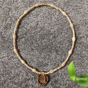 Iskcon Radha Krishna jugal Jodi Original Tulsi Locket Mala