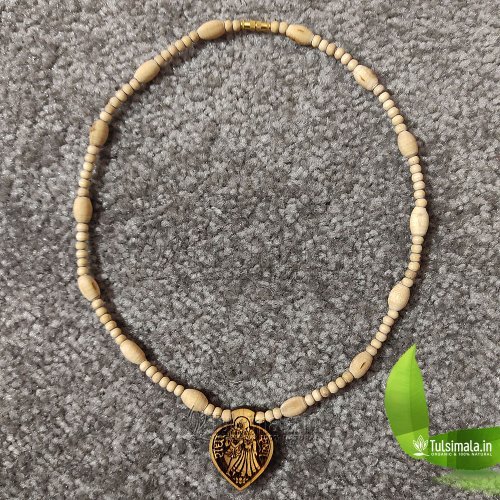 Iskcon Radha Krishna jugal Jodi Original Tulsi Locket Mala