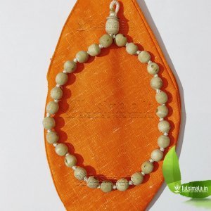 27+1  Shyma Original Tulsi Japa Mala with Japa Bag