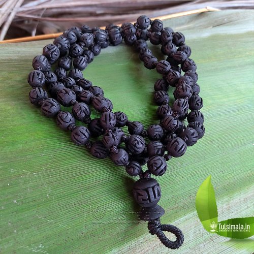 Sri Radha Design 108+1 Beads Original Tulsi  Japa Mal 10mm Beads