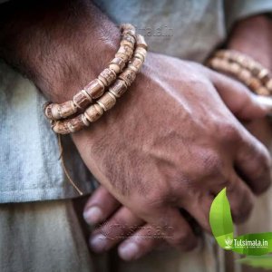 Elastic Thread Original Tulsi Hand Bracelet For Men & Women