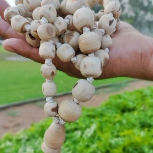 Mayapur 108+1 Original Tulsi Japa Mala 16mm Bead Size 3