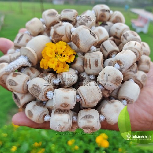 ISKCON 108+1 Beads Original Tulsi  Japa Mala 18mm, Big to Small