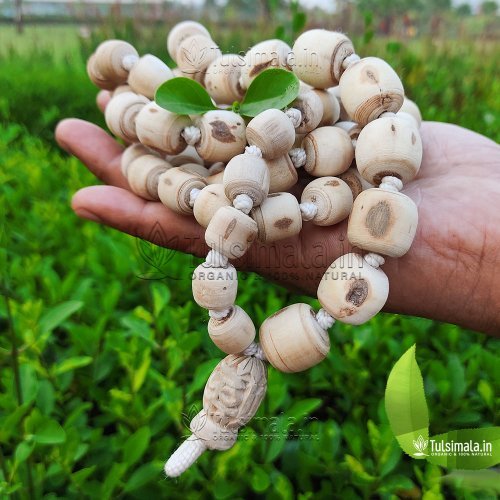 108+1 Handmade Beads Vrindavan Original Tulsi Jaap Mala