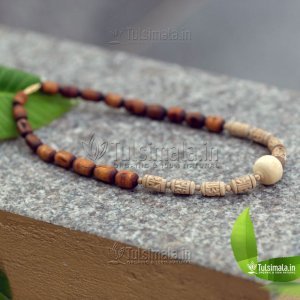 Antique Design Original Tulsi Kanthi Mala 8mm Beads