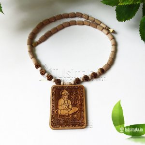 Bageshwar Dham Original Tulsi Mala Shri Sitaram Locket