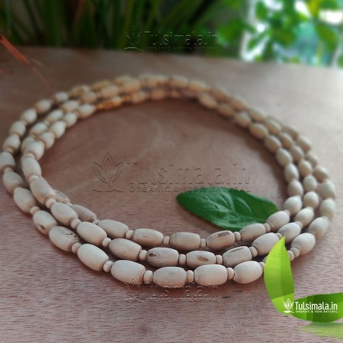 3 Round Original Tulsi Neck Mala 7mm Beads Size