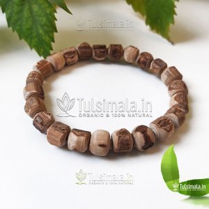 Original Tulsi Beads Elastic Stretchable Thread Bracelet