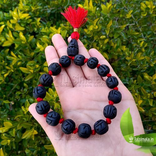 Sri Radha Written Orignal Tulsi Beads Bracelet