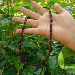 ISKCON Tulsi One Round Kanthi Mala for Men, Women & Kids