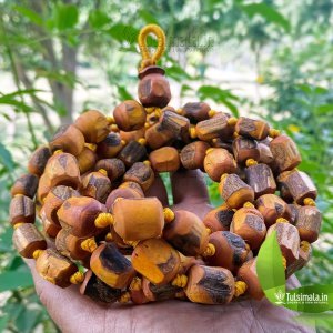 108 Big Beads Tulsi Japa Mala Handmade Design