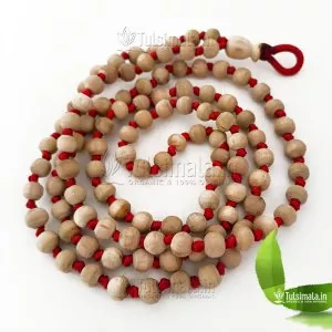 KRISHNA TULSI 108+1 Beads Japa Mala 8mm Round Beads