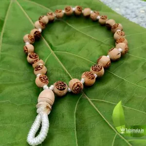 27+1 Beads Shri Ram Ayodhya Janam Bhumi Original Tulsi Japa Mala