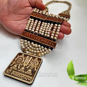 Panch Mala Shri Shriman Narayan Original Tulsi Locket Mala 30 Inches Lenght