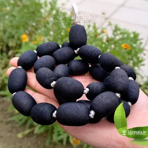 27+1 Ram Tulsi  Big SIze Beads Japa Mala 22mm