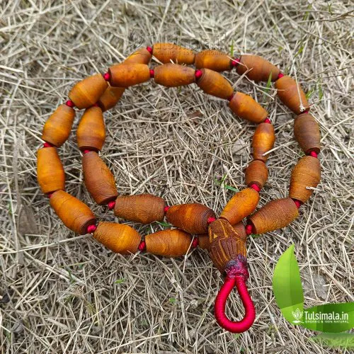 27+1 Mridamgam Shape Beads Rama Tulsi Japa Mala