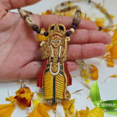 Shri Ram Original Tulsi Handmade Locket mala