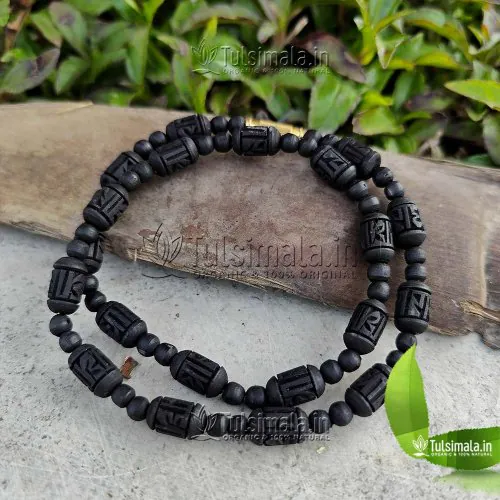 Krishna Tulsi Kanthi Mala Shri Radha Design Tulsi Mala