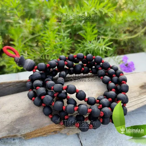 108+1 Shyama Tulsi  Japa Mala 8mm Bead Size