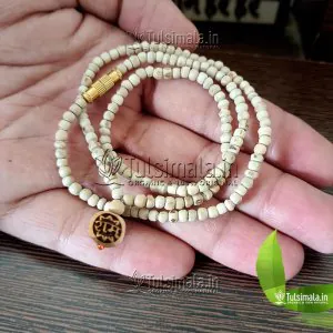 Sri Ram Written Original Tulsi Kanthi 3mm Beads