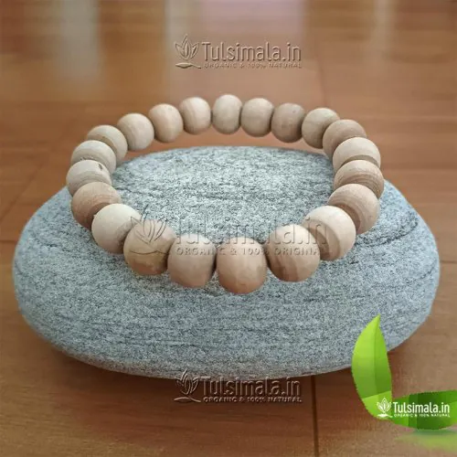 Natural Original Tulsi Beads Bracelets 12mm Bead Size for Men, Women and Kids