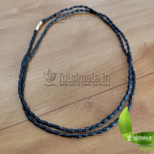 Oval Shape Original Shyama Tulsi  Kanthi Mala for Ladies and Men's