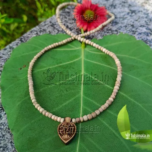 Original Tulsi Shri Radha Locket Mala for Girls, Boys, Men's, Ladies and Kids 2mm Beads Size