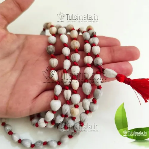 108+1 Beads Original Vaijanthi Mala Vrindavan