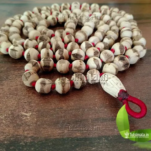 108+1 Beads Pure Tulsi  Japa Mala 16mm Round Handmade Beads