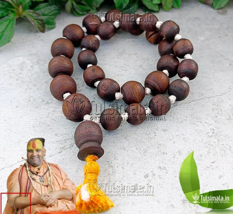 Shri Rajendra das ji Maharaj 27+1 Beads Tulsi Mala