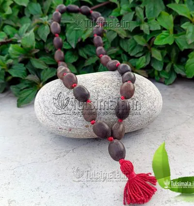 27+1  Lotus Beads (Kamal Gatta) Japa Mala in Pure Cotton Thread