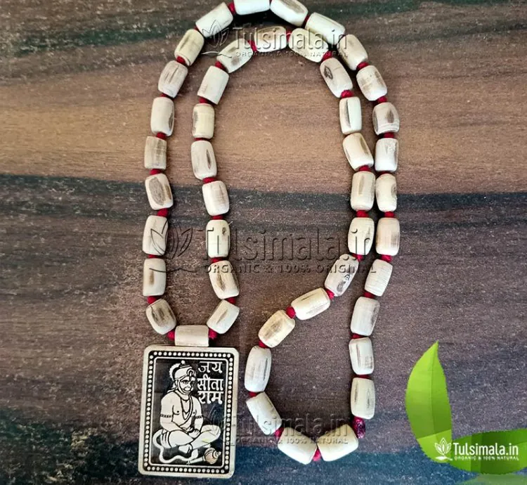Bageshwar Dham Original Tulsi Made Locket Mala