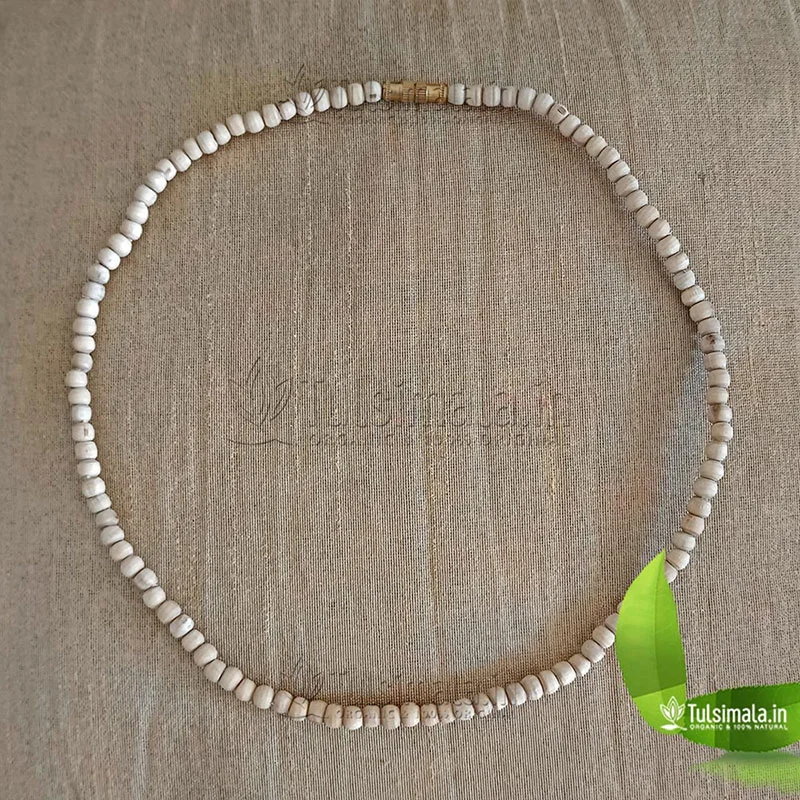 108 Tulsi Kanthi Mala for Ladies, Men, Girls and, Kids 4mm Bead