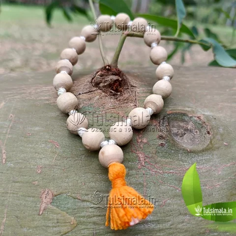 Beautiful 18+1 Beads Berakha Mala Original Tulsi Made