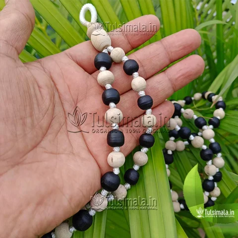 Rama and Shyma Tulsi 108+1 Beads Japa Mala 4