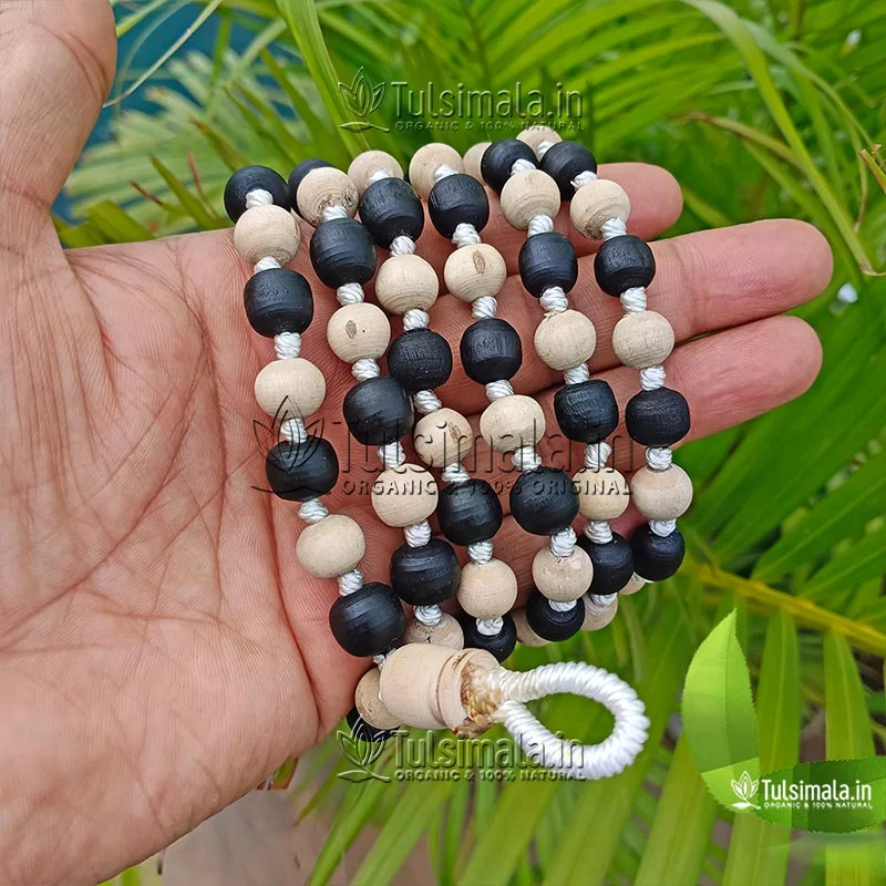 Rama and Shyma Tulsi 108+1 Beads Japa Mala