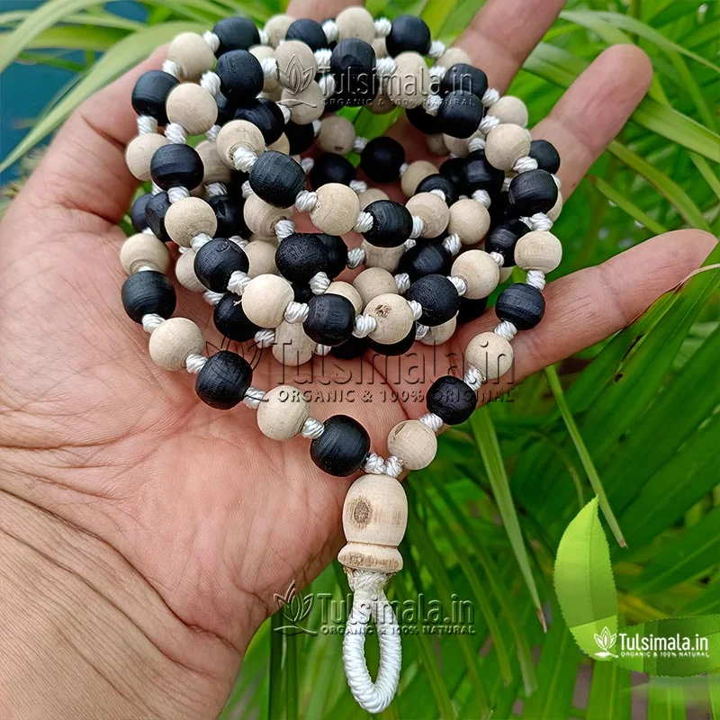 Rama and Shyma Tulsi 108+1 Beads Japa Mala